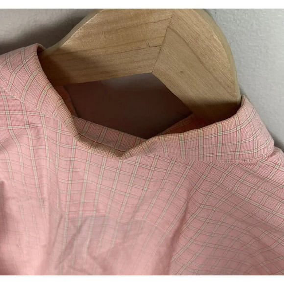 Southern Tide Plaid Trim Fit Button Down Long Sleeve Shirt Size Medium Cotton - Picture 8 of 10